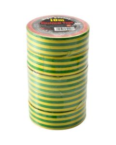 SZIGETELŐ SZALAG QLIGHT SKY, 0,13MM X 19MM X 10M, ZÖLD/SÁRGA