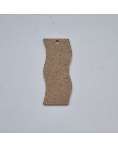 FA RÉTEGELT KULCSTARTÓ 7 X 3,5 CM HULLÁMOS SZÉLŰ