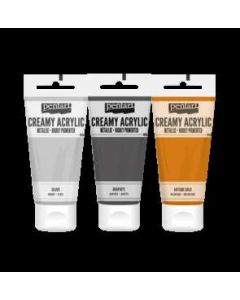 AKRILFESTÉK METÁL DELICATE RÓZSAARANY, 50 ML