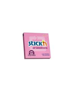 JEGYZETTÖMB ÖNTAPADÓ 360°-BAN TAPADÓ PINK, 76X76MM, 100 LAP