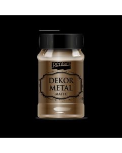DEKORMETÁL MATT, CSOKOLÁDÉ, 100 ML