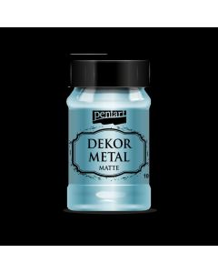 DEKORMETÁL MATT, TÜRKIZ, 100 ML