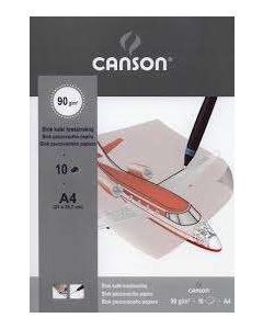 PAUSZ CANSON, BLOKK A/4 90 GR, 10 ÍV/CSOMAG