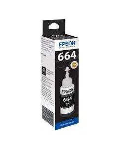 TINTA  EPSON, EREDETI, T6641, UTÁNTÖLTŐ, FEKETE