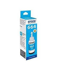 TINTA  EPSON, EREDETI, T6642, UTÁNTÖLTŐ, CYAN