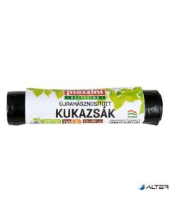 KUKAZSÁK 110L,5DB/ROLL, 60X100, FEKETE