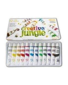 TEMPERA SAKOTA, 12 DB-OS DZSUNGEL 12 ML, FÉM TUBUSOS