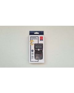 SZÁMOLÓGÉP DELI, TUDOMÁNYOS, 240 FUNKCIÓ D82 MS, FEKETE