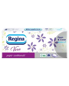 PAPÍRZSEBKENDŐ, REGINA VERA, 90 DB/CSOMAG, FEHÉR