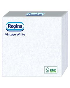 SZALVÉTA REGINA, VINTAGE FEHÉR, 33*33, 45 DB/CSOM