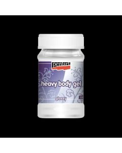 GÉL PASZTA PENTART, SŰRŰ, FÉNYES, 100 ML, ÁTLÁTSZÓ