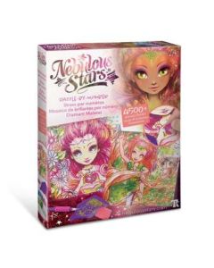 KREATÍV KÉSZLET DÍSZÍTS SZÁM SZERINT, NEBULOUS STARS, HAZELIA & PETULIA