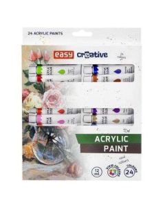 AKRILFESTÉK EASY, 24 DB-OS, 12 ML