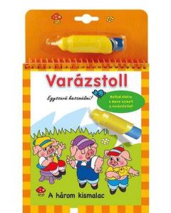KÖNYV VARÁZSTOLL, A HÁROM KISMALAC