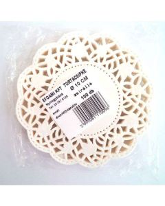TORTACSIPKE KEREK, 10 CM, 100DB/CS