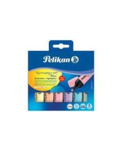 SZÖVEGKIEMELŐ PELIKAN 490, PASZTELL, 6 DB-OS