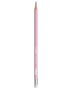 CERUZA STABILO SWANO HB, RADÍROS, PASTEL PINK