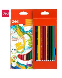 SZÍNES CERUZA DELI, 12 DB-OS AKVARELL, COLOR EMOTION