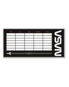 ÓRAREND, EGYLAPOS,KÉT OLDALAS, 25ÍV/CSOMAG, NASA