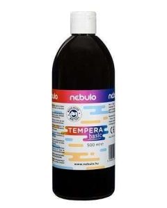 TEMPERA NEBULO, 500 ML, FEKETE