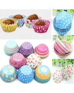 MUFFIN PAPÍR, 100DB/CSOM, SZÍNES