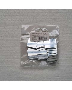 TÜKÖR SZÖGLETES 25X25 MM 25 DB/CS