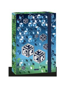 FÜZETBOX A/4, GEEK