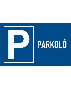 TÁBLA PARKOLÓ, 25X15