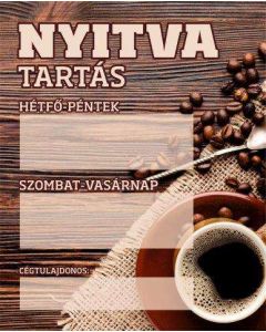 TÁBLA NYITVATARTÁS 9, 20X25