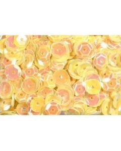 FLITTER KEREK 6MM 5GR., CITROMSÁRGA