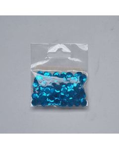 FLITTER KEREK 6MM 5GR., SÖTÉTKÉK