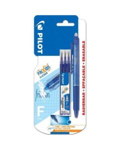 ROLLER TOLL PILOT FRIXION CLICKER KÉK, + BETÉTSZETT 3 DB-OS, KÉK