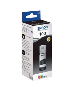 TINTAPATRON EPSON, NO.103 EREDETI 65 ML, T00S1, FEKETE