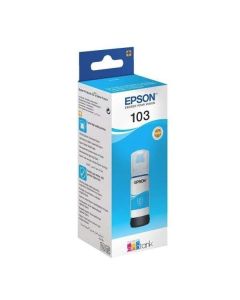 TINTAPATRON EPSON, NO.103 EREDETI 65 ML, T00S2, KÉK