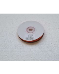 SZATÉN SZALAG, 6 MM-ES, KB.22 MÉTER, NARANCSSÁRGA
