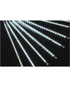 KARÁCSONYI FÉNYSOR, ENTAC KÜLTÉRI ÉS  BELTÉRI, IP44 240LED, MŰANYAG METEORESŐ, 30 CM/3M, HIDEG FEHÉR