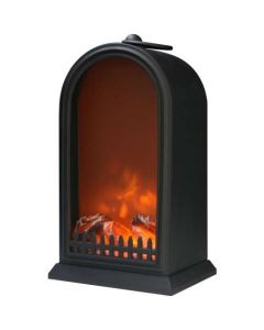 KANDALLÓ LÁMPA, ENTAC LÁNG IMITÁCÍÓVAL, 25CM USB KÁBELLEL, 2XC