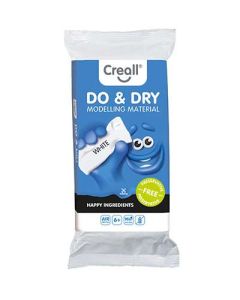 MODELEZZŐ AGYAG, DO & DRY, LEVEGŐN SZÁRADÓ, 500 GR, FEHÉR