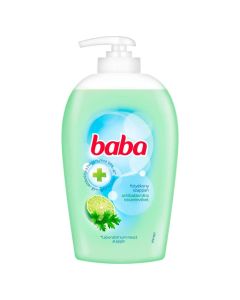 FOLYÉKONY SZAPPAN BABA, LIME, ANTIBAKTERIÁLIS ÖSSZETEVŐVEL, 250 ML