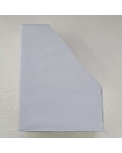 IRATPAPUCS, PVC, 9 CM, FEHÉR