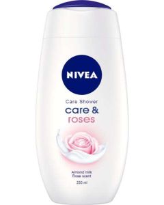 TUSFÜRDŐ NIVEA, CARE & ROSES, 250 ML