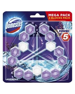 DOMESTOS WC ÖBLÍTŐ RÚD, LEVENDER, 3X50 GR
