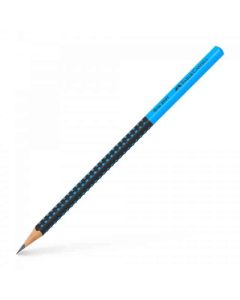 CERUZA FABER CASTELL, GRIP 2001, KÉTTÓNUSÚ, FEKETE/KÉK
