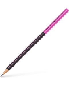 CERUZA FABER CASTELL, GRIP 2001, KÉTTÓNUSÚ, FEKETE/PINK