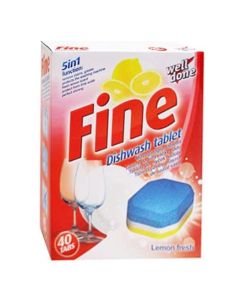 MOSOGATÓGÉP TABBLETTA FINE, 40X20 G