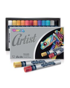 OLAJPASZTELL COLORINO ARTIST, 12DB-OS, METÁL