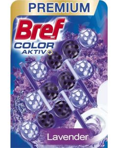 WC TISZTÍTÓ BREF COLOR AKTÍV, LEVENDER, 3X50 G