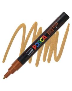 KREATÍV, MARKER ,UNI, POSCA, PC 3M, 42, BRONZ