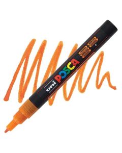 KREATÍV, MARKER ,UNI, POSCA, PC 3ML, 4, CSILLÁMLÓ NARANCS