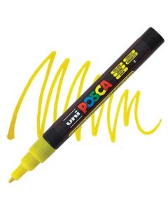 KREATÍV, MARKER ,UNI, POSCA, PC 3ML, CSILLÁMLÓ SÁRGA
